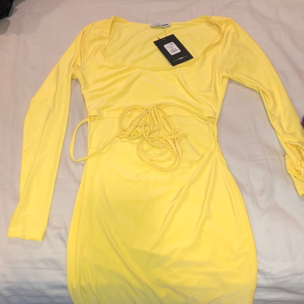 Xara Lace Up Dress